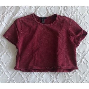 Forever 21 - EUC, Boxy Cropped T-shirt
